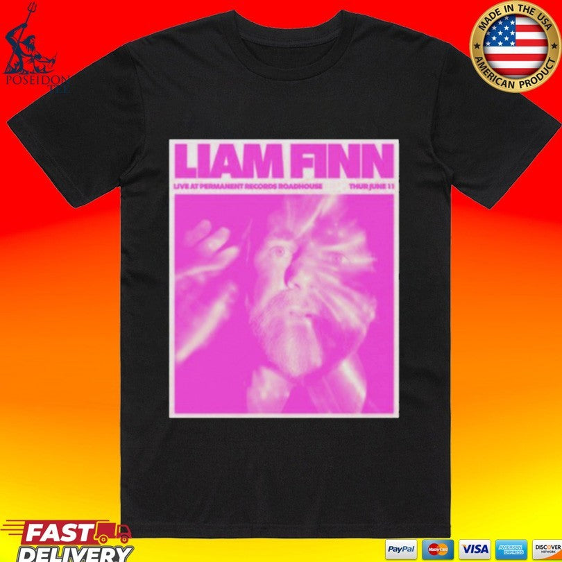 Liam Finn Permanent Records Show T-shirt