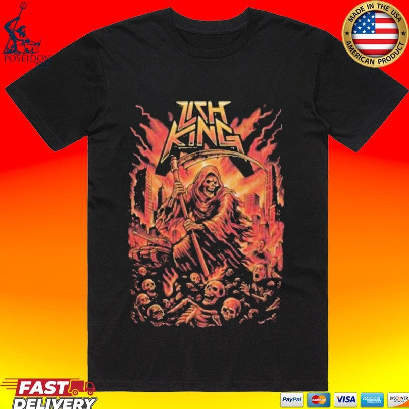 Lichking Metal Act Of War T-shirt