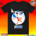 Los Angeles Dodgers Featuring Onepiece Illustration T-shirt