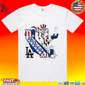 Los Angeles Dodgers X Grateful Dead Uncle Sam T-shirt