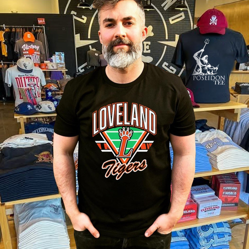 Loveland Tigers Retro Gridiron T-shirt