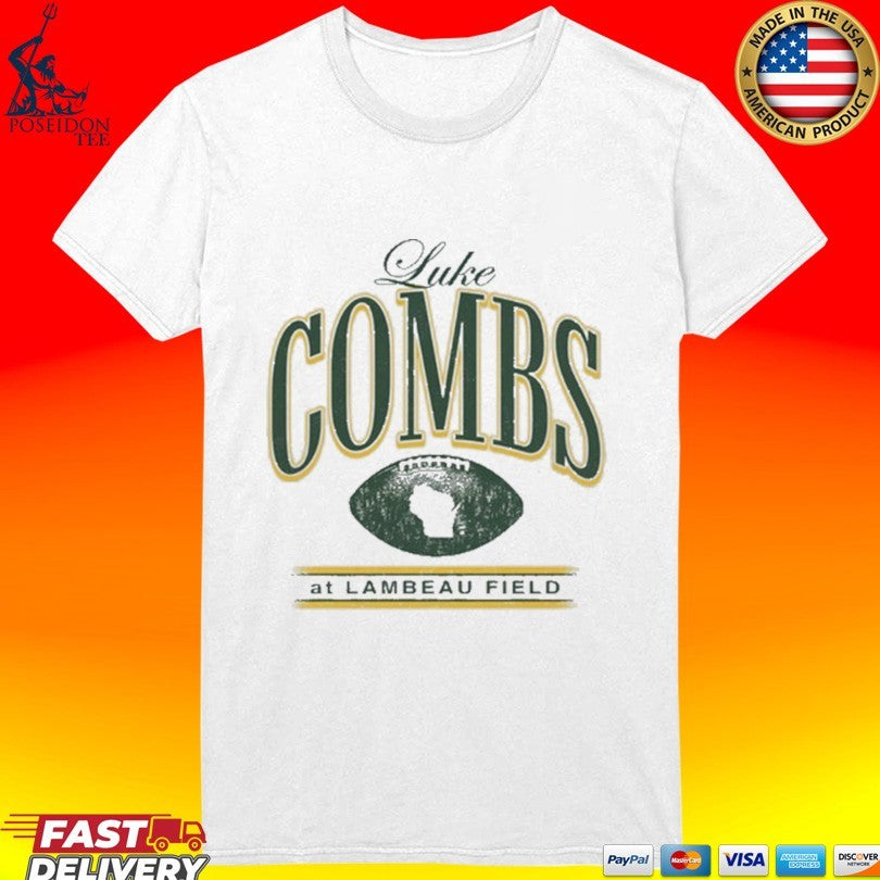 Luke Combs Concert At Lambeau Field T-shirt