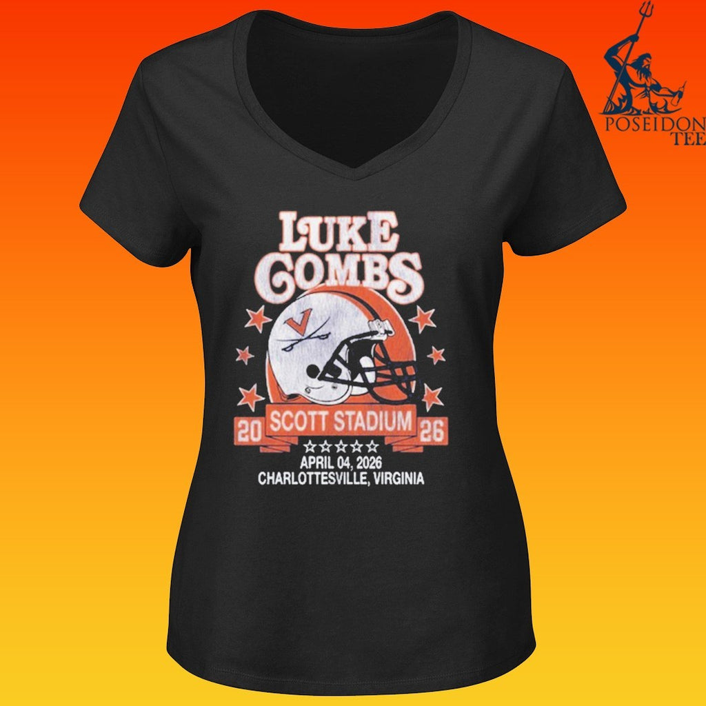Luke Combs My Kinda Saturday Night Tour At Scott Stadium In Charlottesville T-shirt
