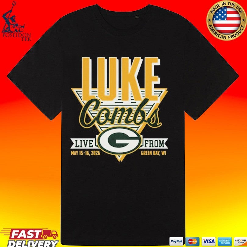 Luke Combs Show In Green Bay, Wi May 15-16, 2026 T-shirt