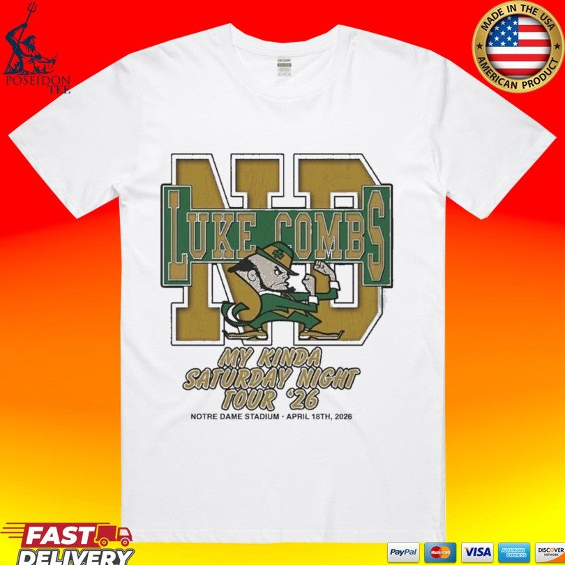 Lukecombs Exclusive Notre Dame T-shirt