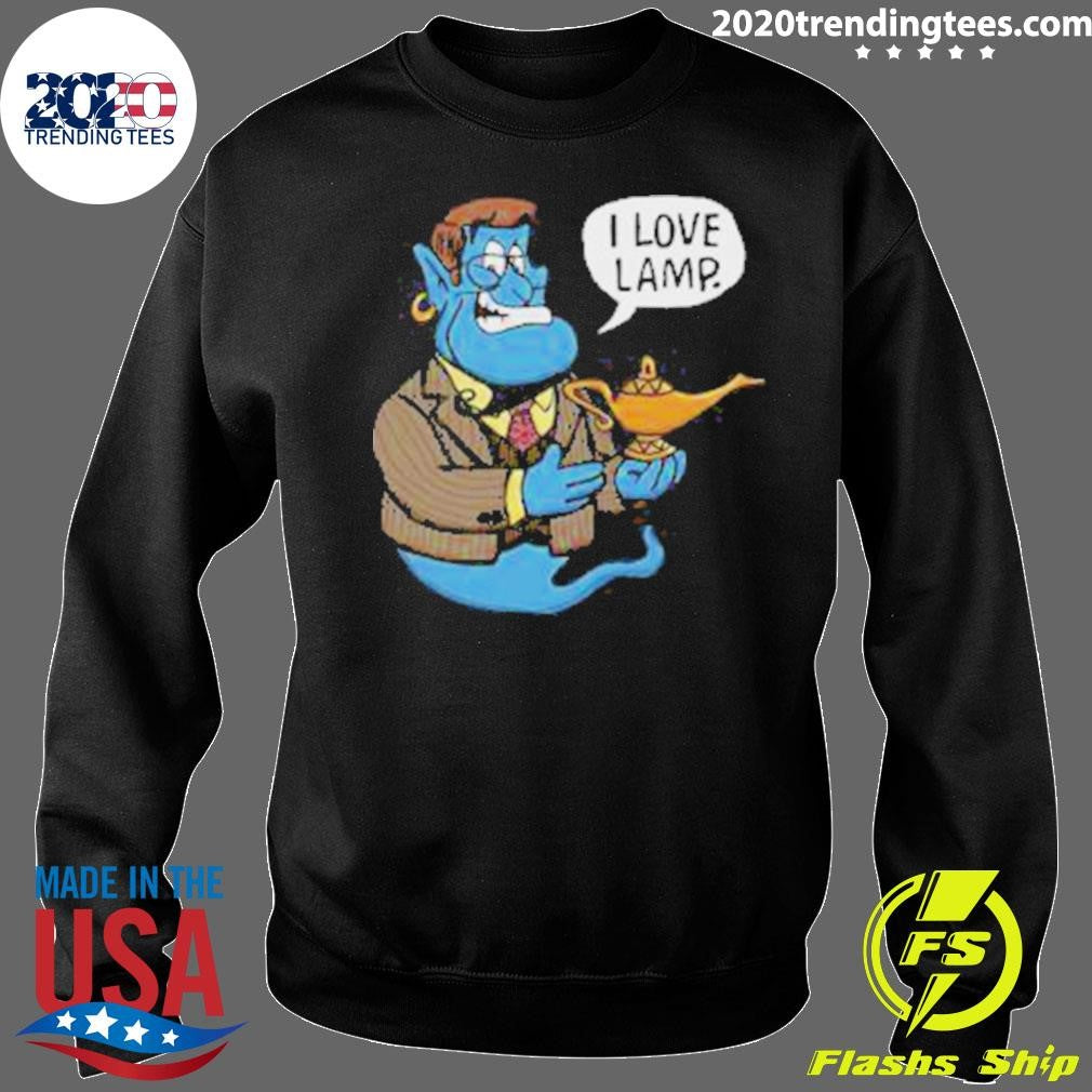I Love Lamp Genie Anchorman 2026 Tee Shirt