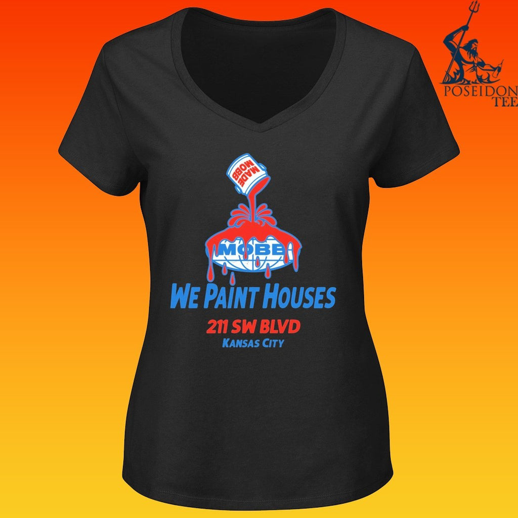 Made Mobb We Paint Houses 211 Sw Blvd Kansas City T-shirt
