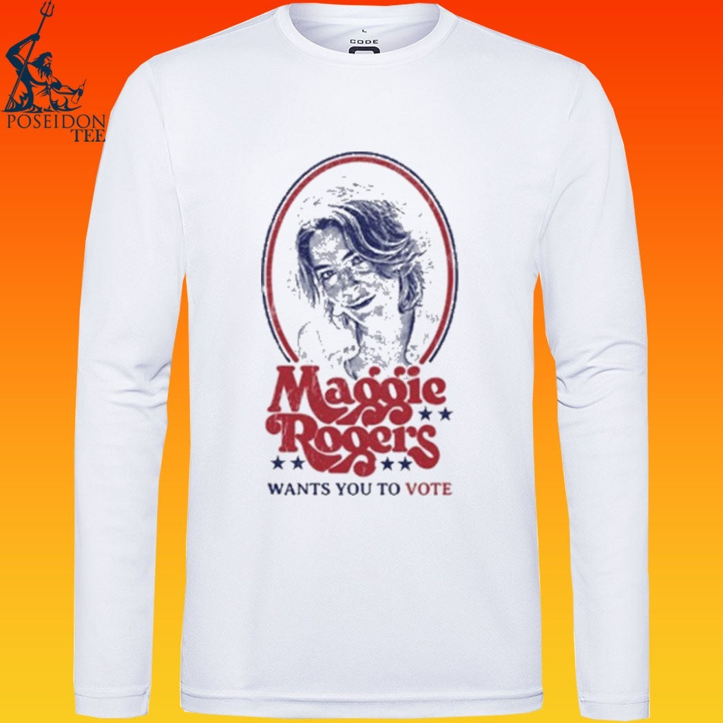 Maggie Rogers Mr Wants You To Vote T-shirt