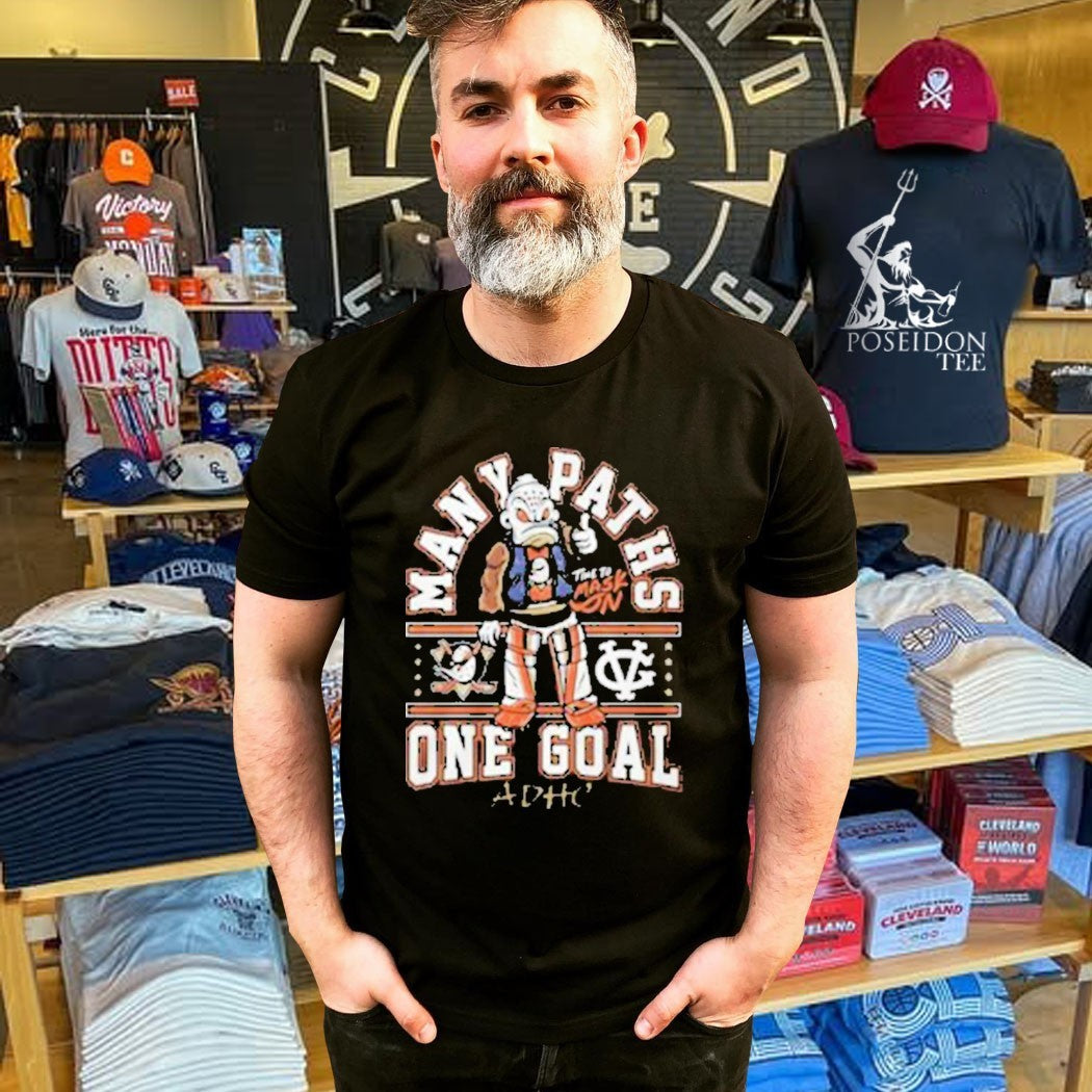 Many Paths Time To Mask One Goal ADHC T-shirt