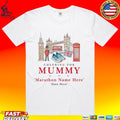 Marathon Supporters Cheering For Mummy Personalized T-shirt