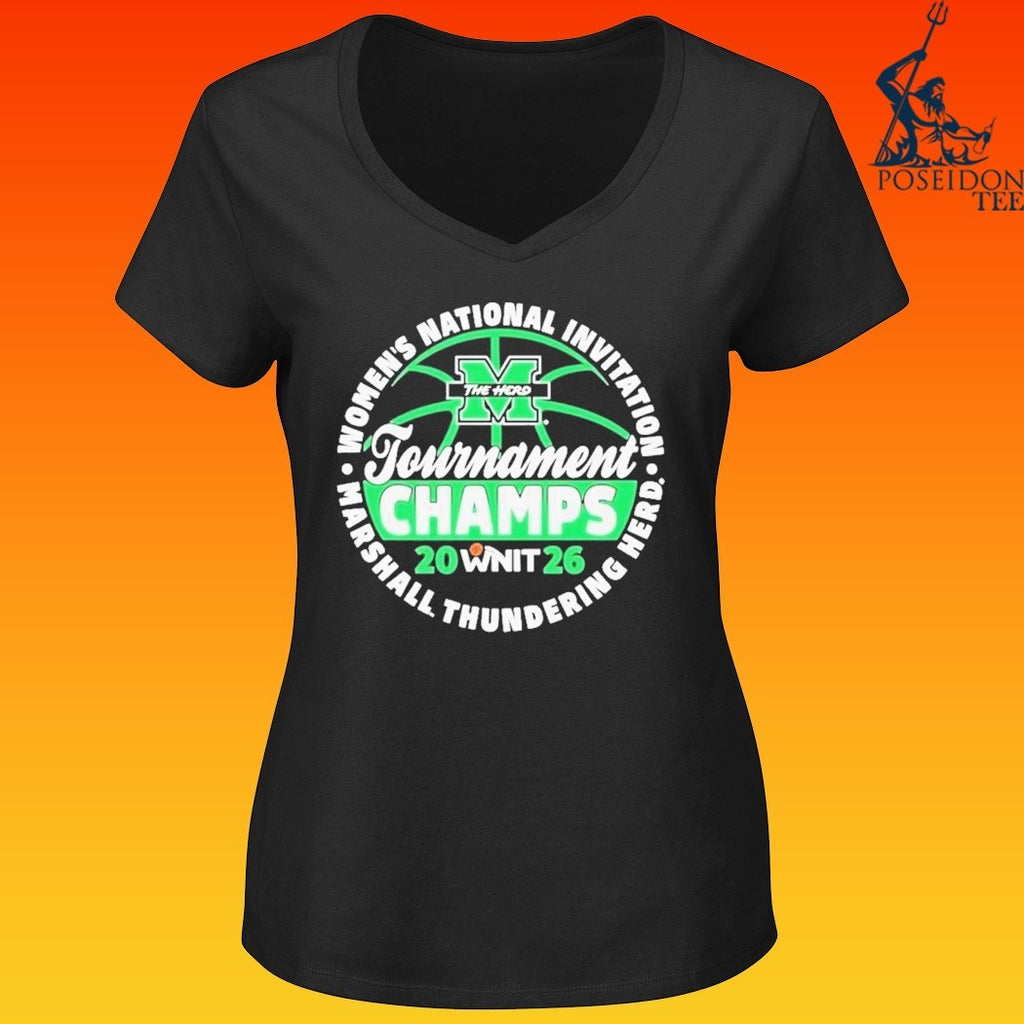 Marshall Thundering Herd 2026 Women’s National Invitation Tournament Champions T-shirt