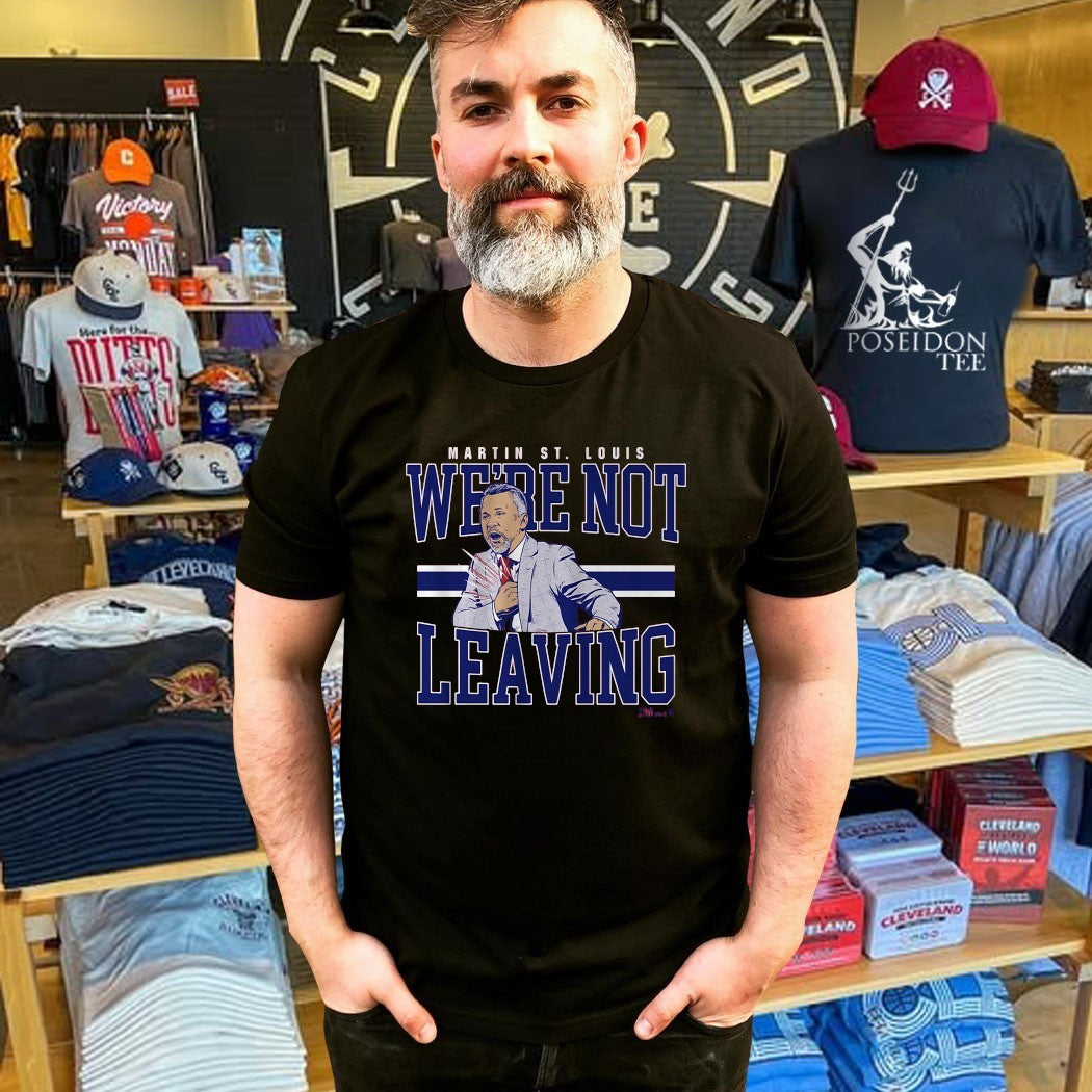 Martin St. Louis We’re Not Leaving Shirt