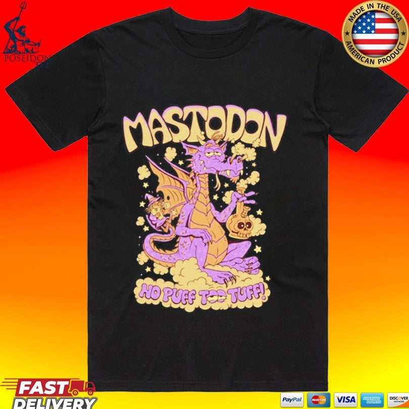 Mastodon Puff And The Wizard T-shirt