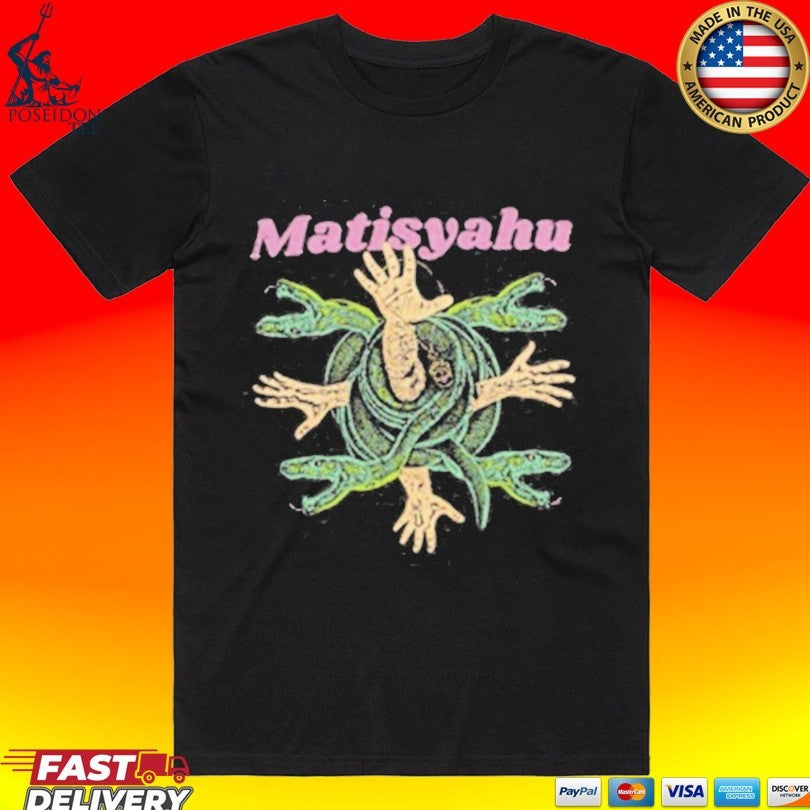 Matisyahu Snake Hands T-shirt