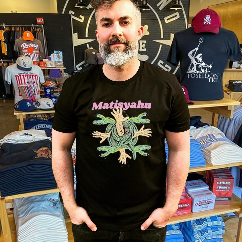 Matisyahu Snake Hands T-shirt