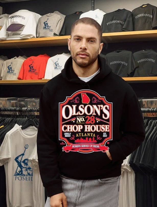 Matt Olson’s Chop House No 28 Atlanta Homers Served Up Fresh T-shirt
