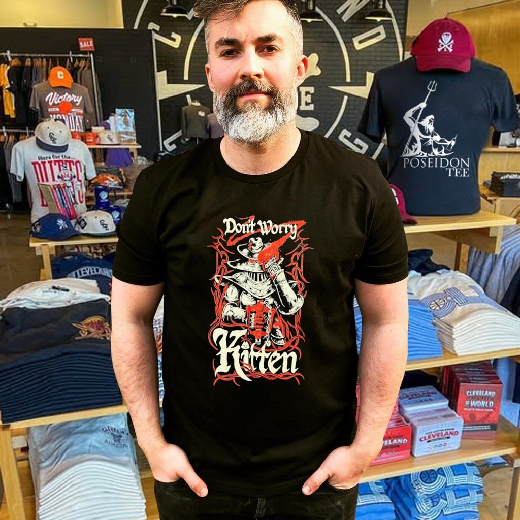 Meat Canyon Don’t Worry Kitten T-shirt