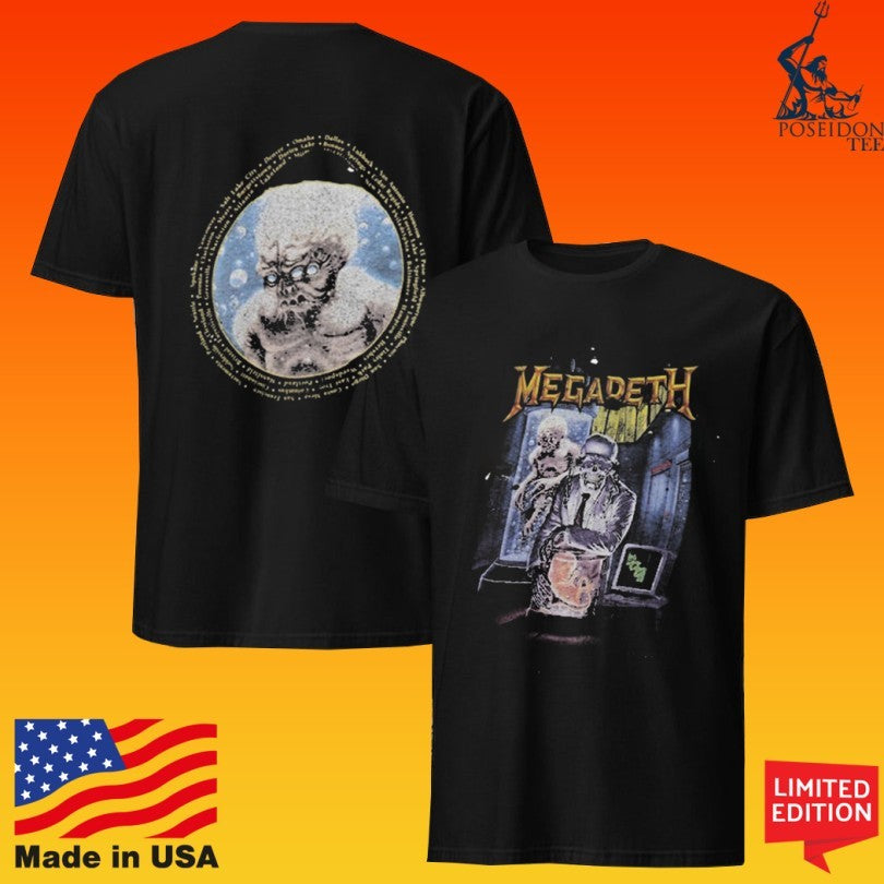 Megadeth 1991 Tour Cutoff T-shirt
