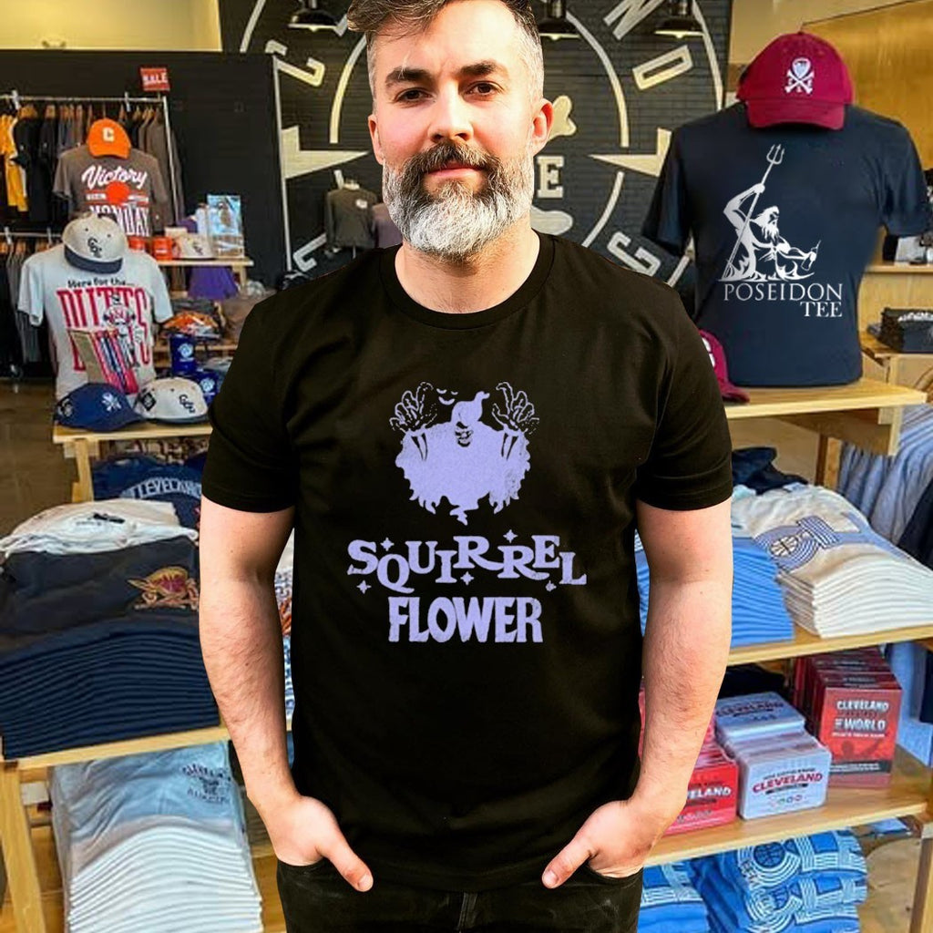 Merchtable Spirit Squirrel Flower T-shirt