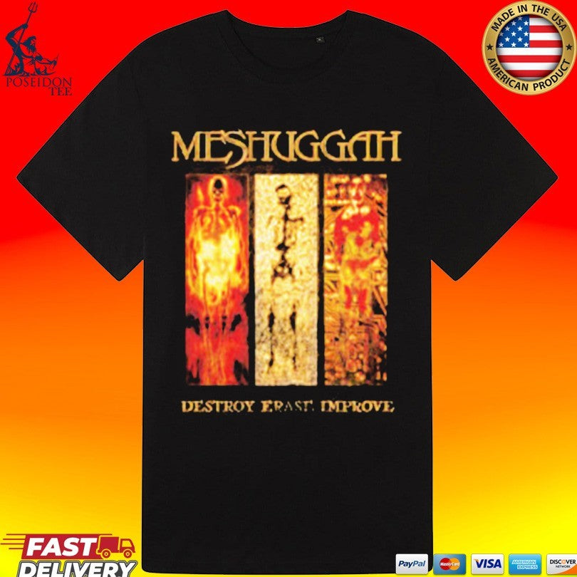 Meshuggah Destroy Erase Improve 30th T-shirt