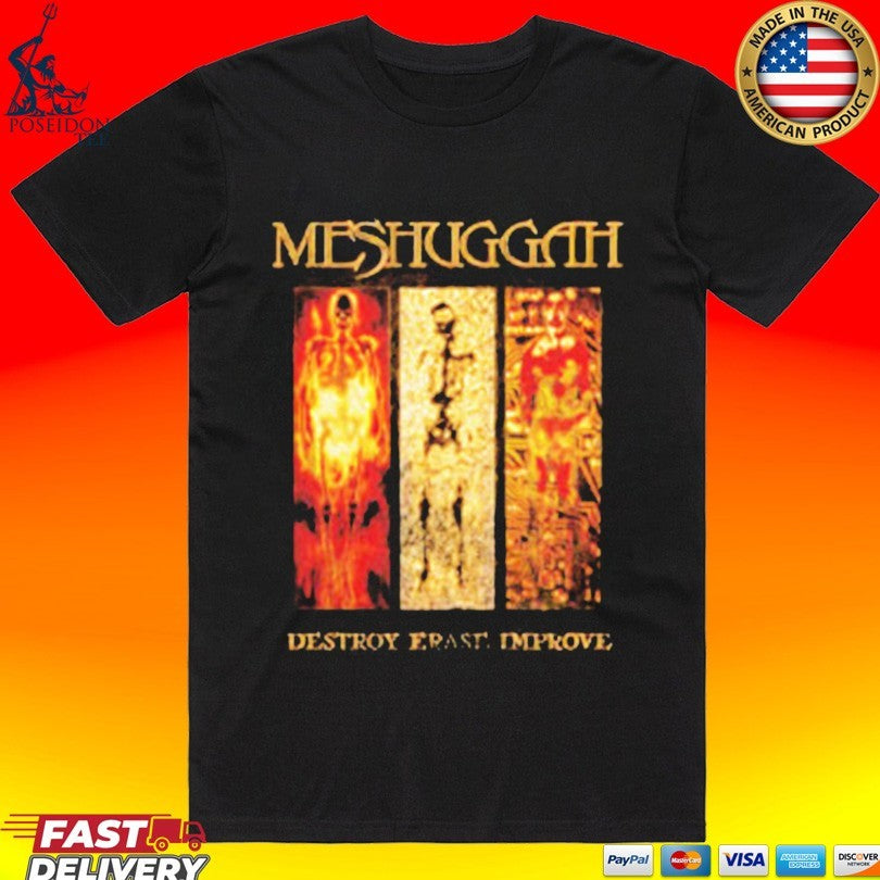 Meshuggah Destroy Erase Improve 30th T-shirt