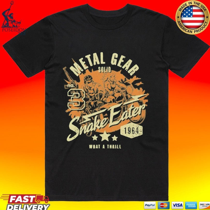 Metal Gear Snake Eater Solid What A Thrill T-shirt