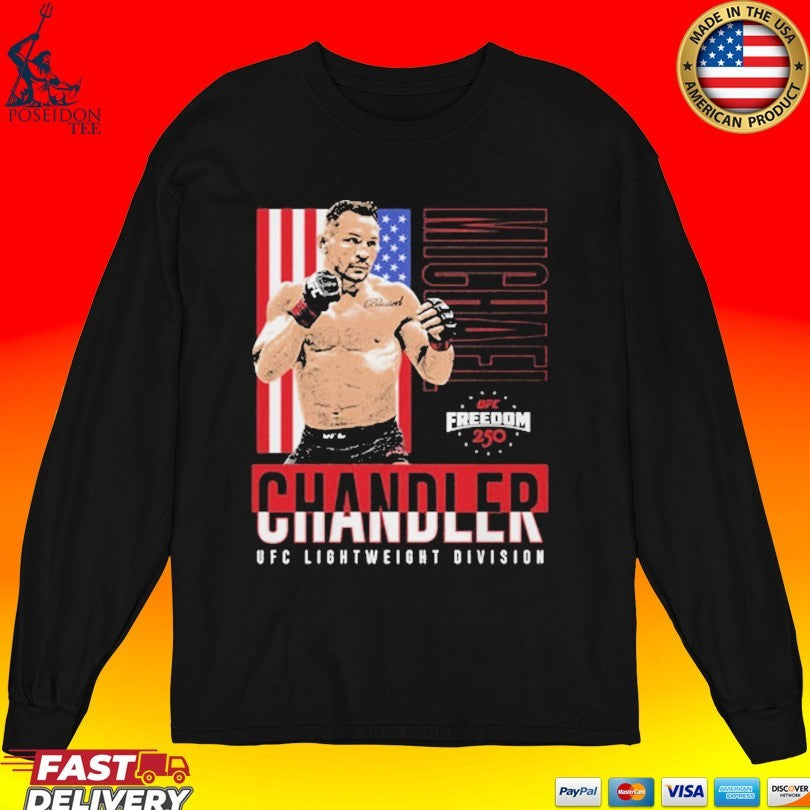 Michael Chandler Ufc Freedom 250 Flag T-shirt