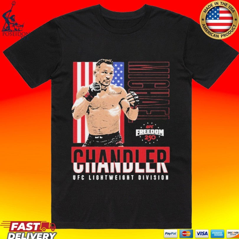 Michael Chandler Ufc Freedom 250 Flag T-shirt