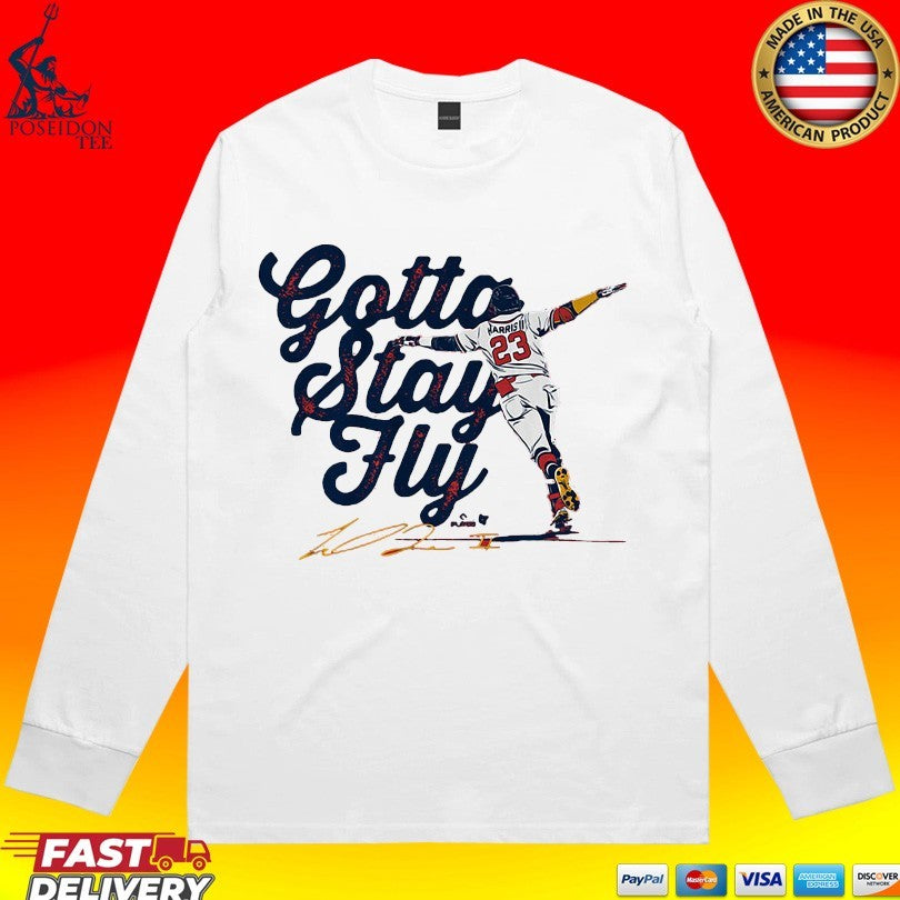 Michael Harris Ii Gotta Stay Fly T-shirt