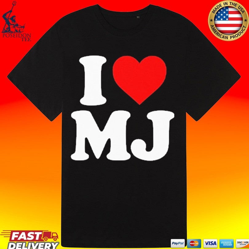 Michael Jackson I Love Mj T-shirt