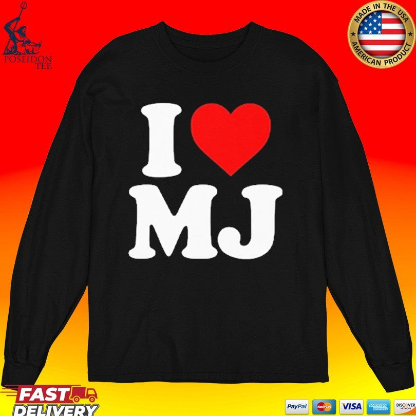 Michael Jackson I Love Mj T-shirt