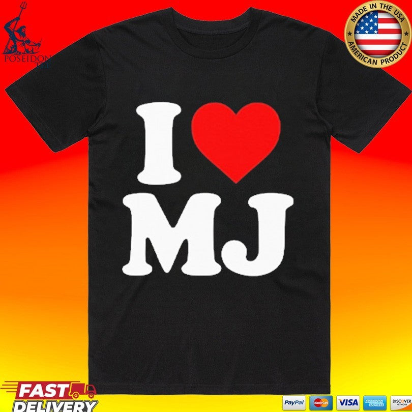 Michael Jackson I Love Mj T-shirt