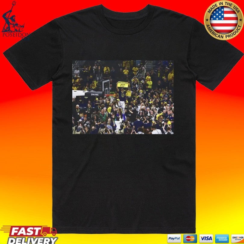 Michigan Basketball Shock The World Boys Go Blue T-shirt