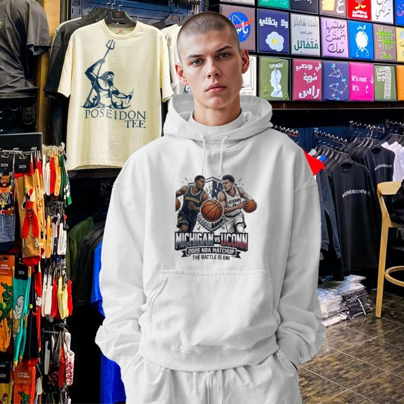 Michigan Vs Uconn 2026 NBA Matchup The Battle Is On T-shirt