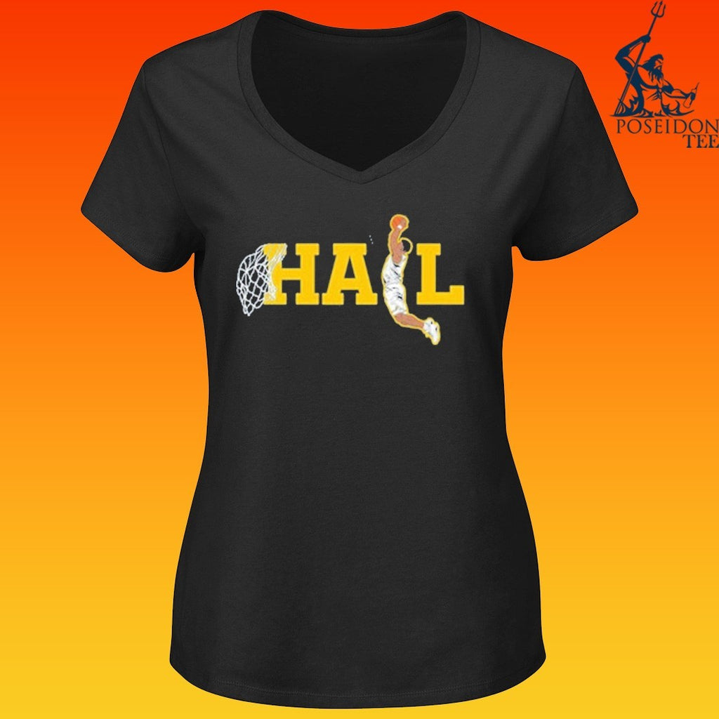 Michigan Wolverines Hail Dunk 2026 National Champions T-shirt