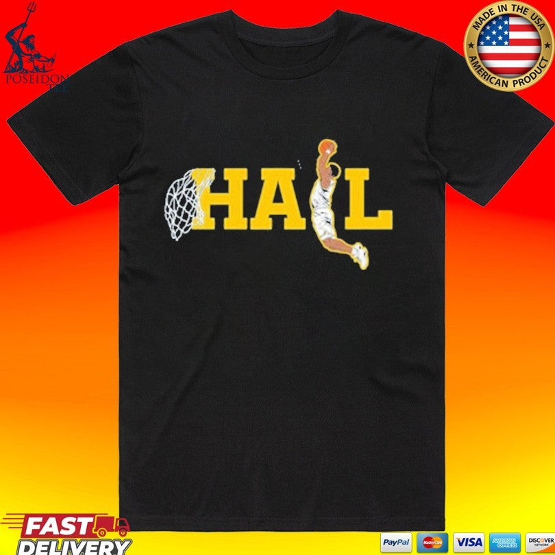 Michigan Wolverines Hail Dunk 2026 National Champions T-shirt