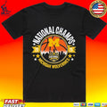 Michigan Wolverines MBB 2026 National Champions Circle T-shirt