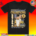 Michigan Wolverines Men’s Basketball Campus Ink 2026 National Champion #11 Roddy Gayle Jr T-shirt
