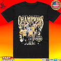 Michigan Wolverines Men’s Basketball Campus Ink 2026 National Championship Team T-shirt