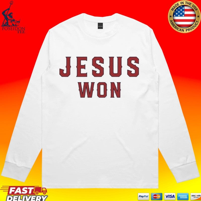 Mike Trout Jesus Won Los Angeles Angels T-shirt