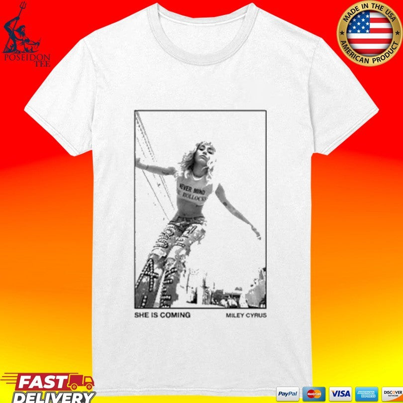 Miley Cyrus She Is Coming T-shirt