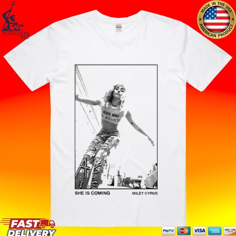 Miley Cyrus She Is Coming T-shirt