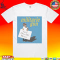 Militarie Gun God Owes Me Money Gomm Boy T-shirt