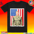 Military Navy Flag Zach Bryan T-shirt