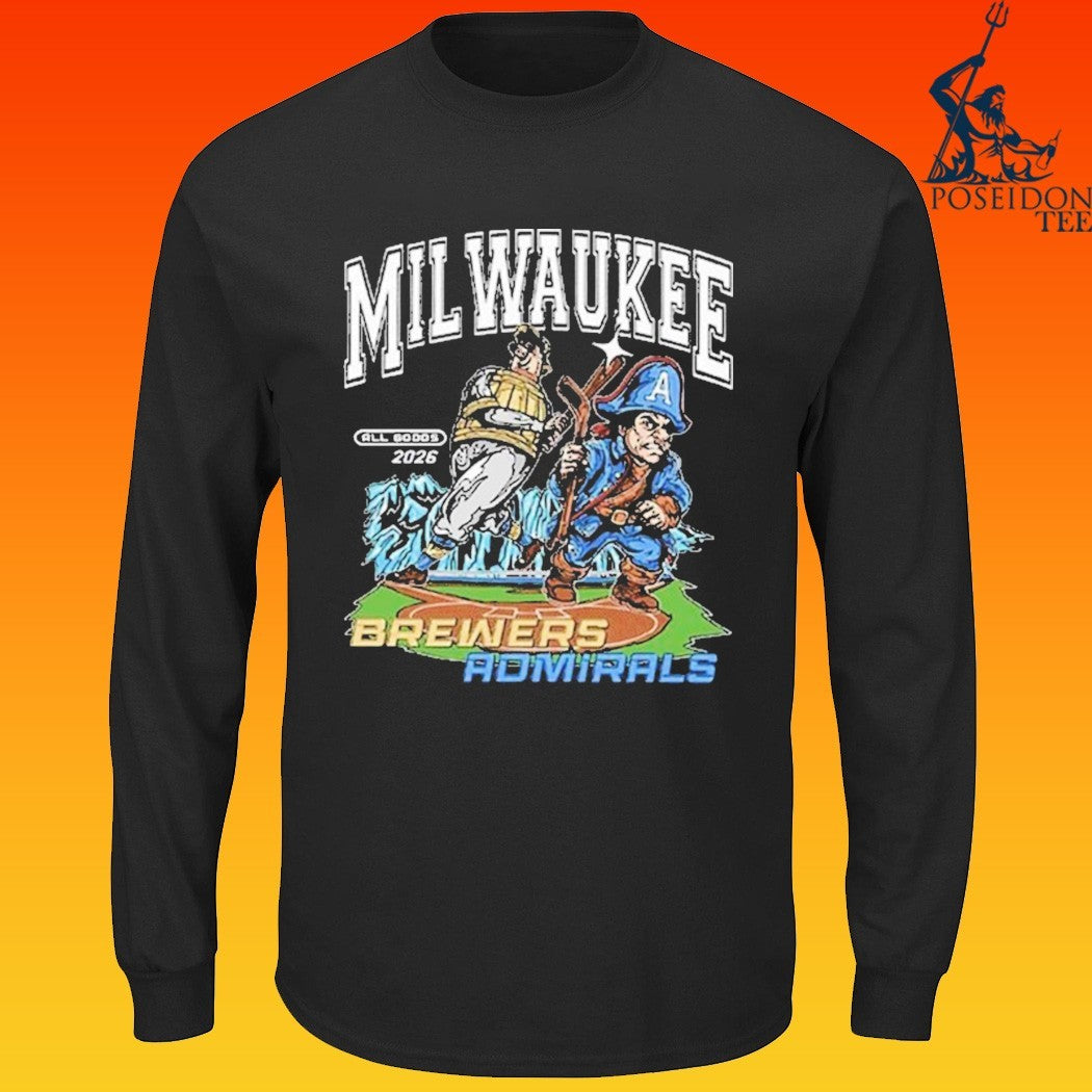 Milwaukee Admirals X Brewers 2026 T-shirt