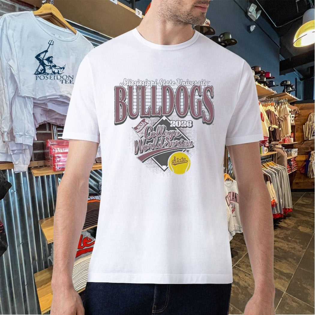 Mississippi State Softball 2026 Women’s College World Series T-shirt