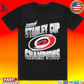 Mitchell And Ness Carolina Hurricanes Black 2026 Stanley Cup Champions T-shirt
