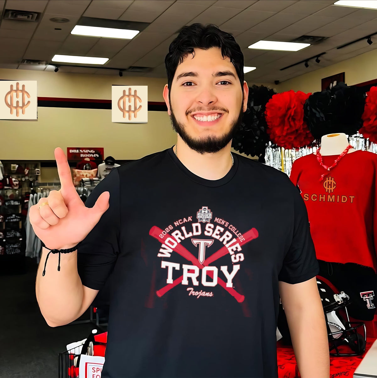 Troy Trojans 2026 NCAA Men’s College World Series shirt