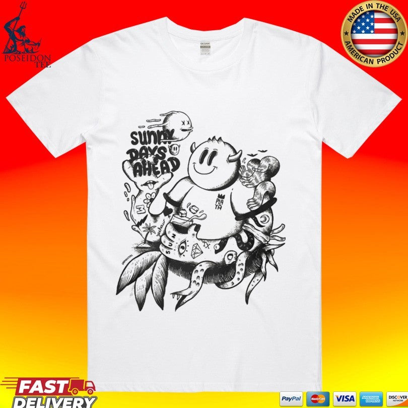 Monsters Sunny Days Ahead T-shirt