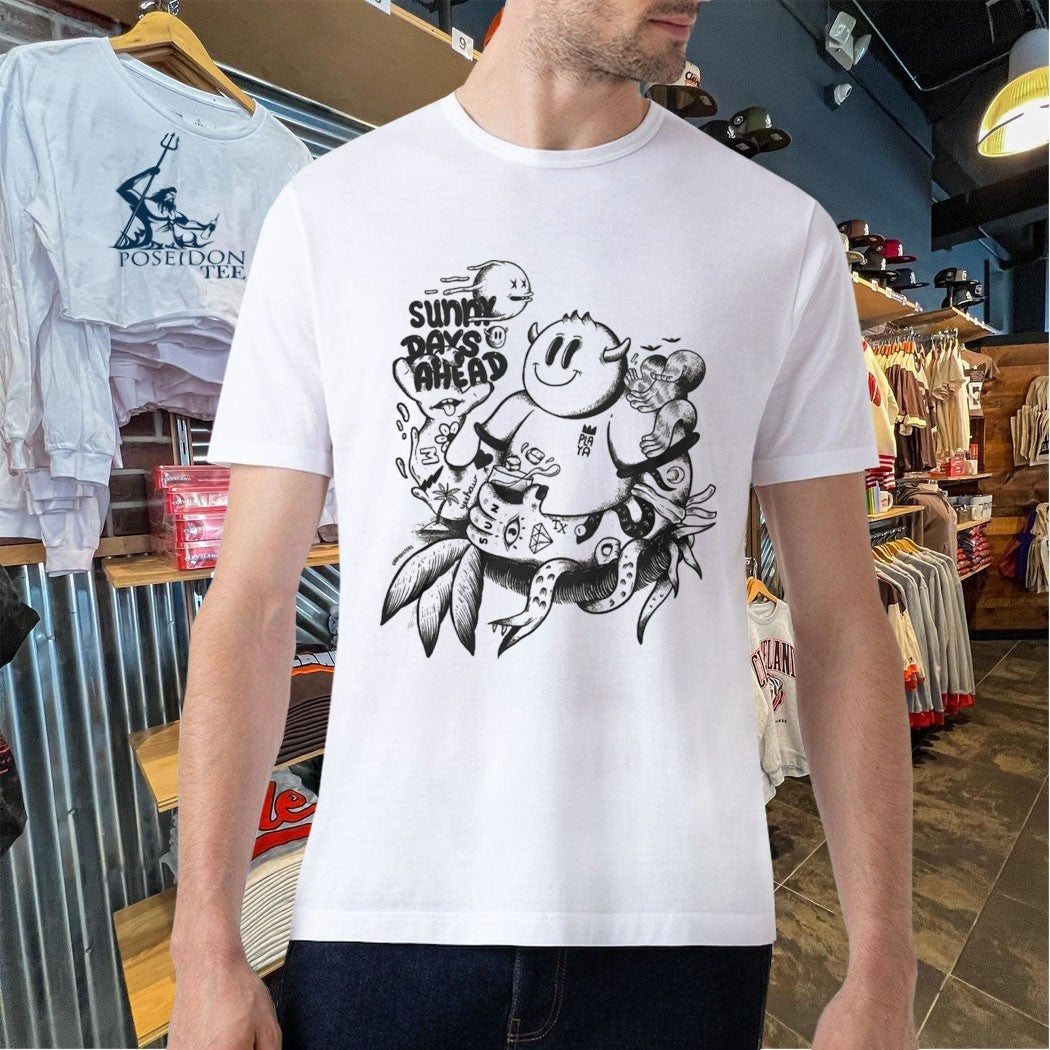 Monsters Sunny Days Ahead T-shirt